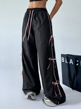 EZwear Women\ Pants With Bowknot Decoration